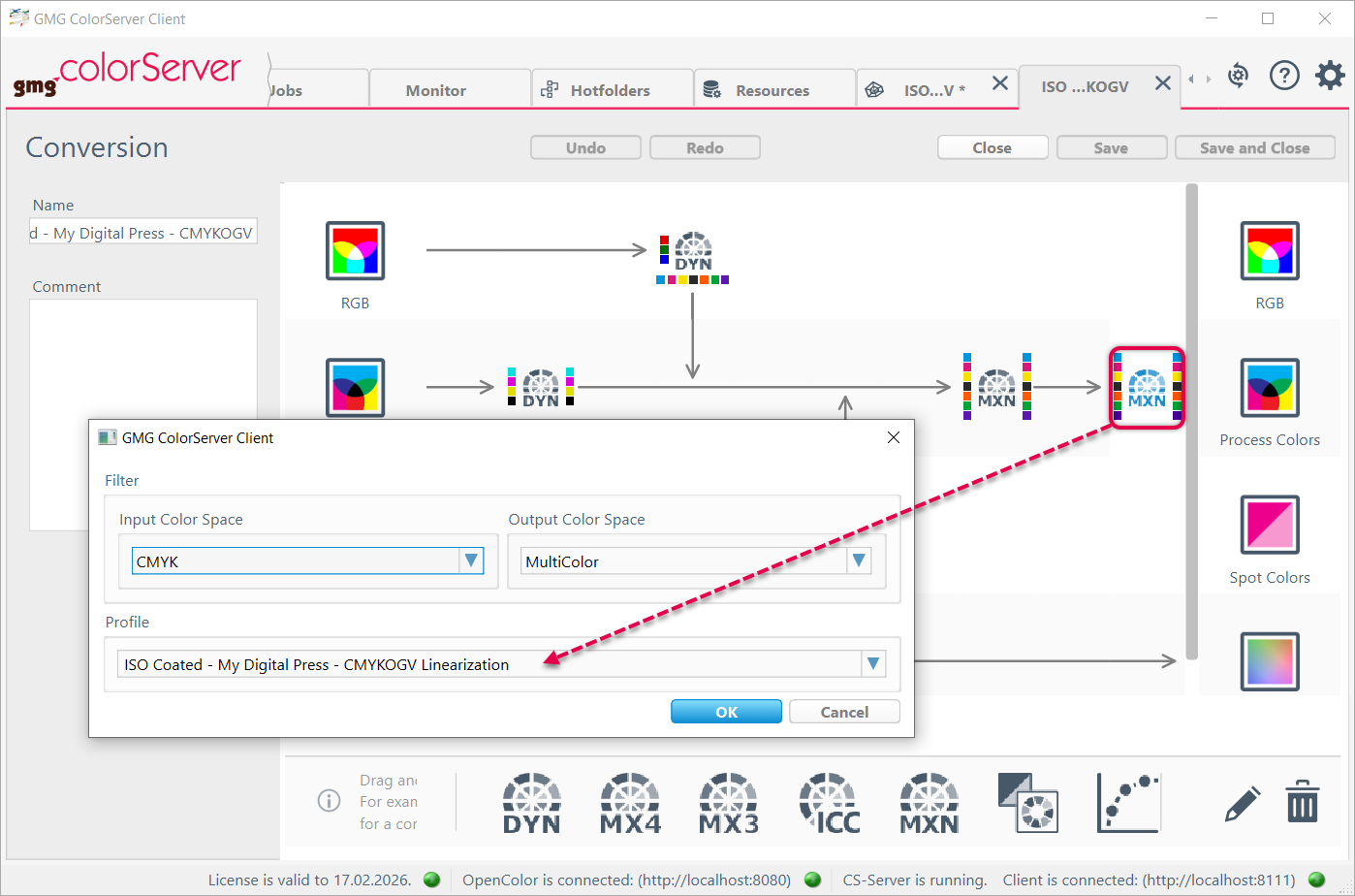 Finalize linearization in SmartProfiler